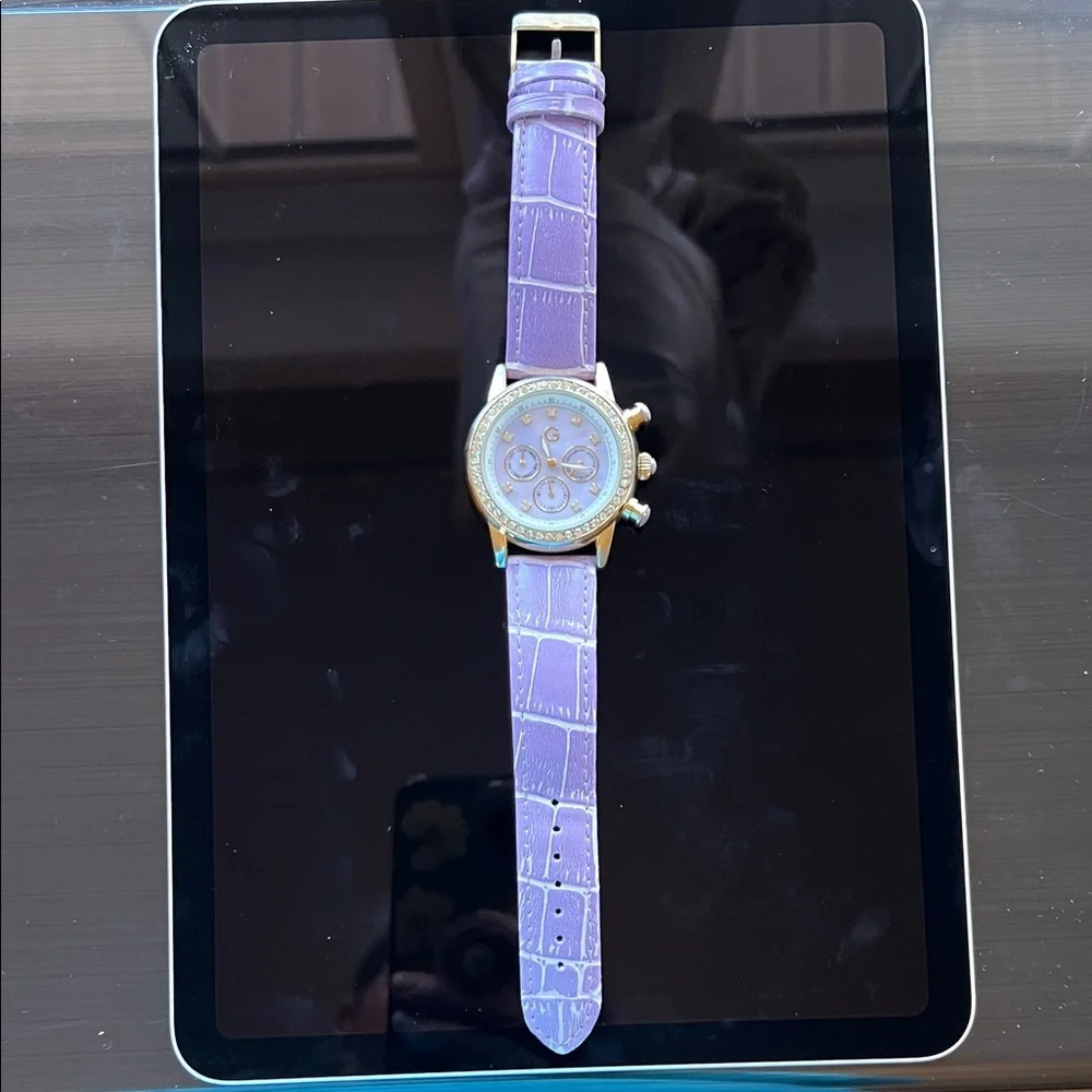 Gossip Purple and Gold Watch